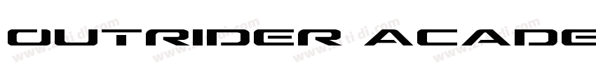 Outrider Academy字体转换